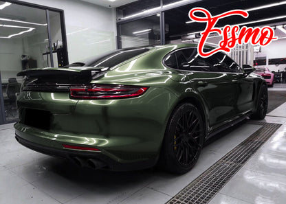 Gloss Metallic Oak Green Dry Apply PPF TPU Paint Protection Film