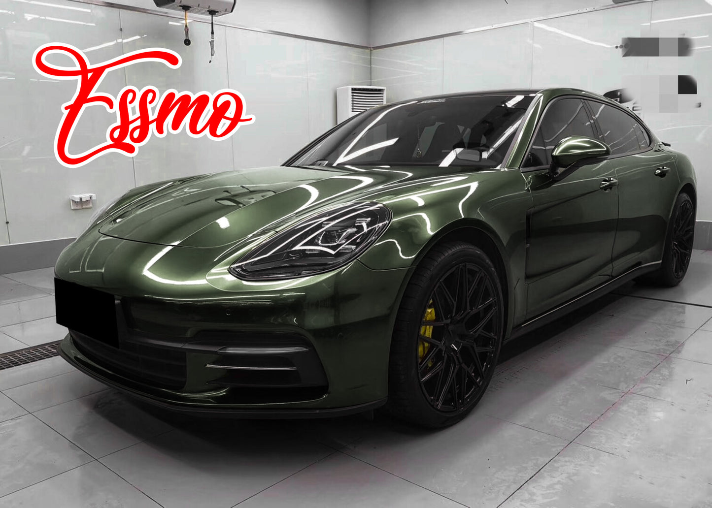 Gloss Metallic Oak Green Dry Apply PPF TPU Paint Protection Film