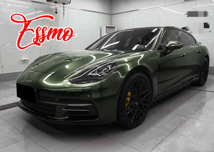Gloss Metallic Oak Green Dry Apply PPF TPU Paint Protection Film