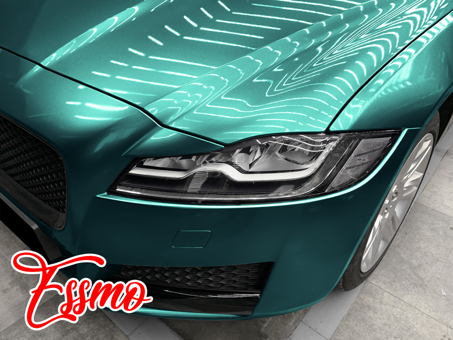 Gloss Metallic Racing Green Dry Apply PPF TPU Paint Protection Film