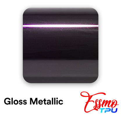 Gloss Metallic Deep Amethyst Dry Apply PPF TPU Paint Protection Film