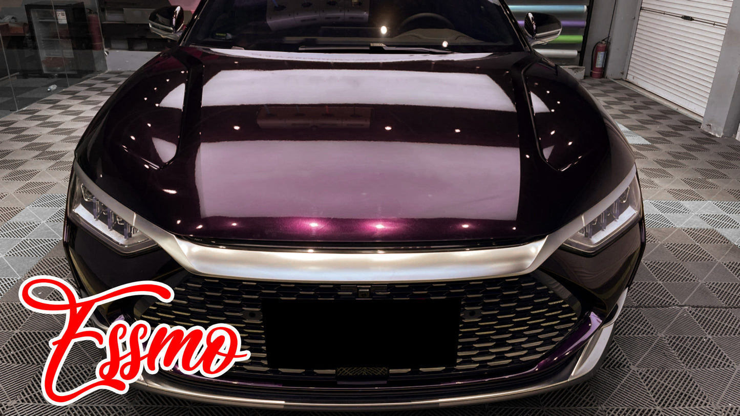 Gloss Metallic Amethyst Purple Dry Apply PPF TPU Paint Protection Film