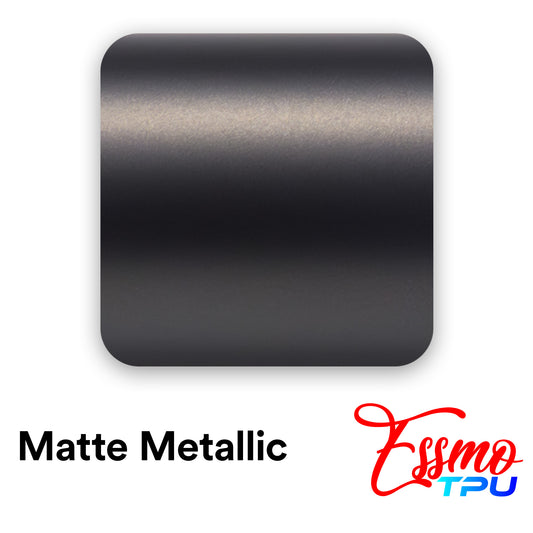 Matte Metallic Hidden Black Dry Apply PPF TPU Paint Protection Film