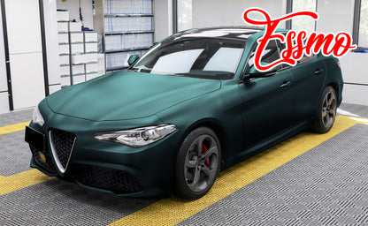 Matte Metallic Racing Green Dry Apply PPF TPU Paint Protection Film