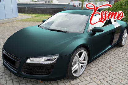 Matte Metallic Racing Green Dry Apply PPF TPU Paint Protection Film