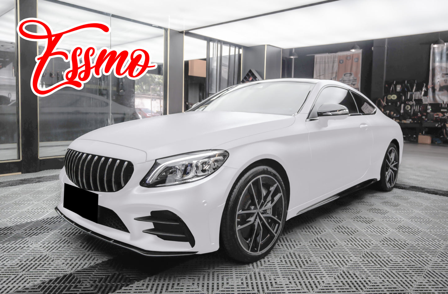 Matte Moonlight White Dry Apply PPF TPU Paint Protection Film