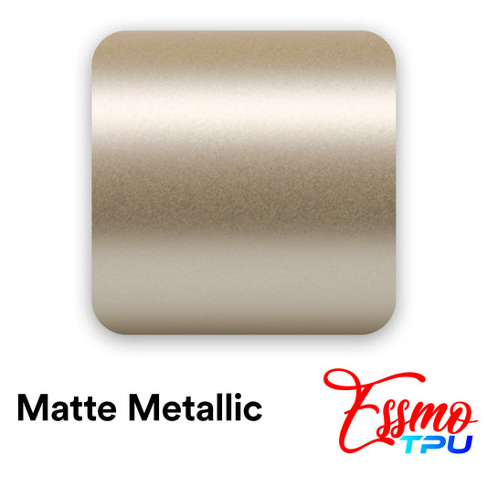 Matte Metallic Twilight Gold Dry Apply PPF TPU Paint Protection Film