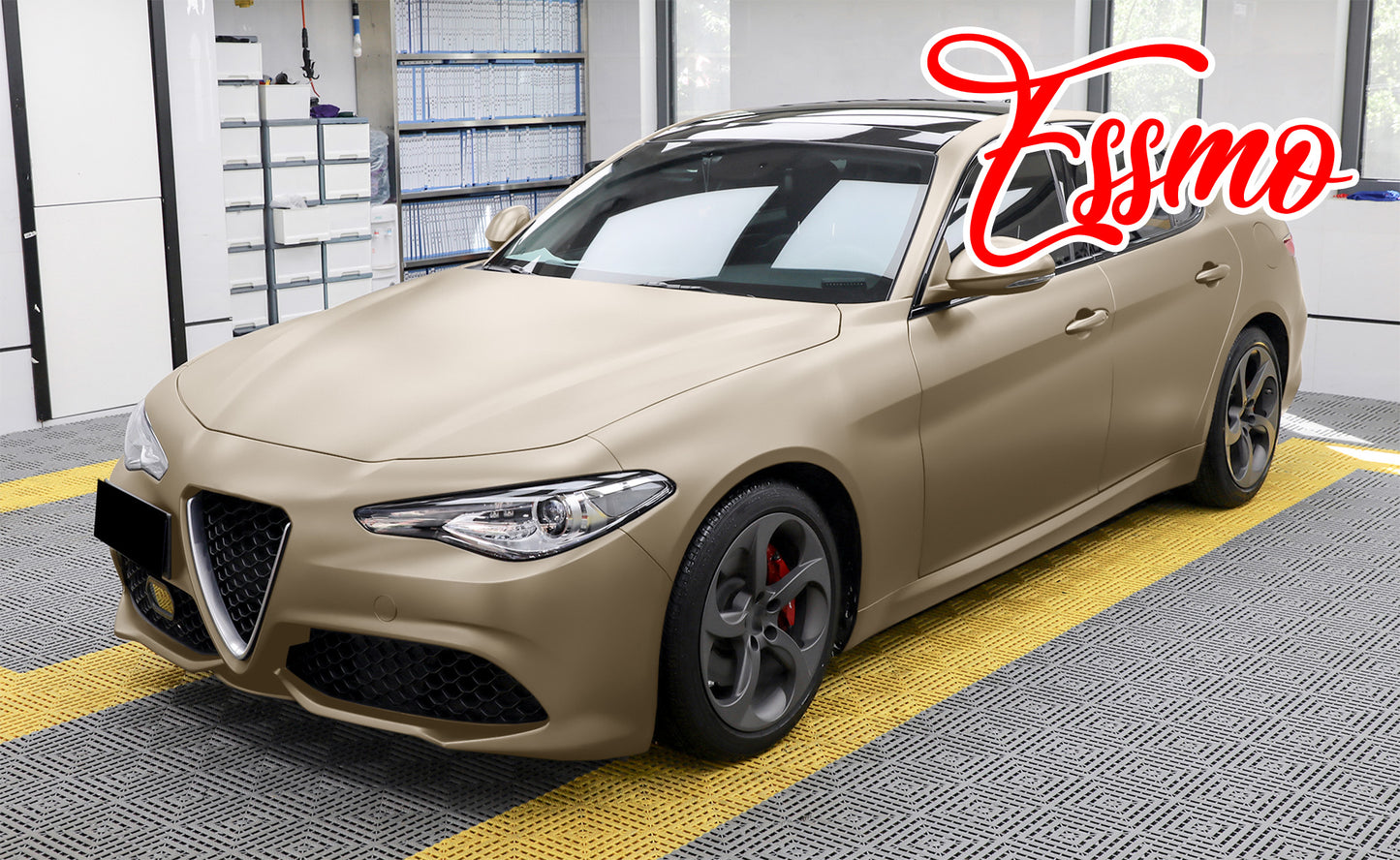 Matte Metallic Twilight Gold Dry Apply PPF TPU Paint Protection Film