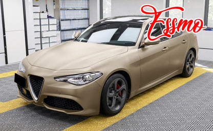 Matte Metallic Twilight Gold Dry Apply PPF TPU Paint Protection Film
