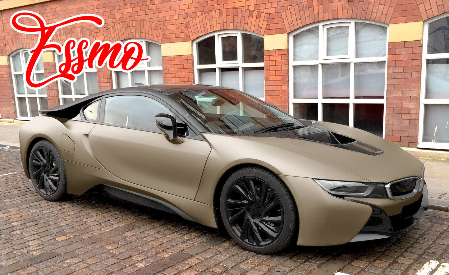 Matte Metallic Twilight Gold Dry Apply PPF TPU Paint Protection Film