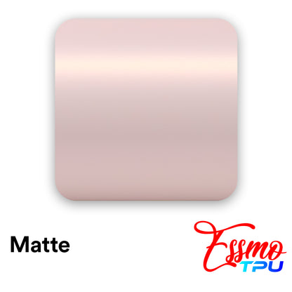Matte Seashell Pink Dry Apply PPF TPU Paint Protection Film