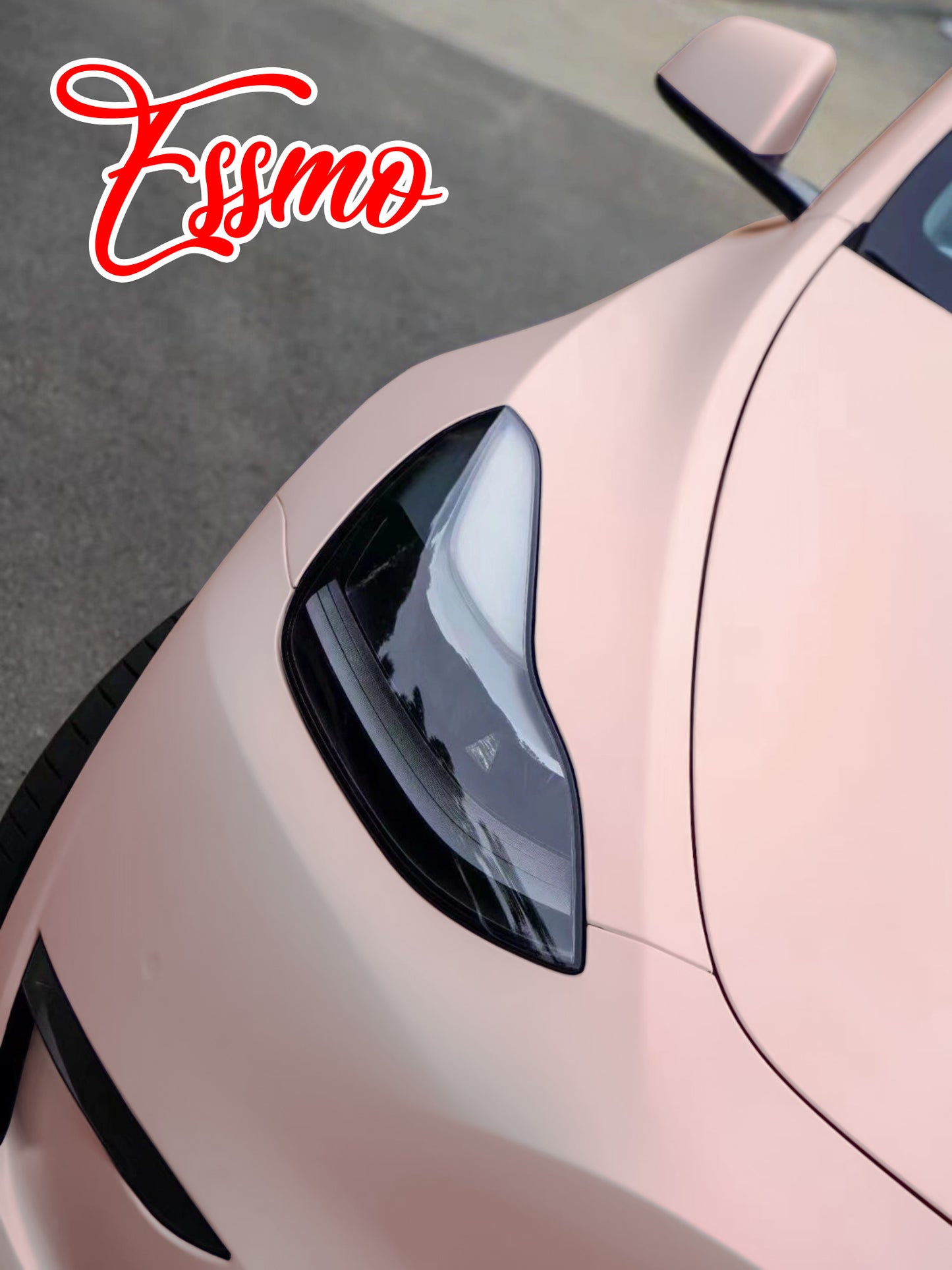 Matte Seashell Pink Dry Apply PPF TPU Paint Protection Film