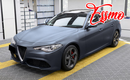 Matte Metallic Gray Blue Dry Apply PPF TPU Paint Protection Film