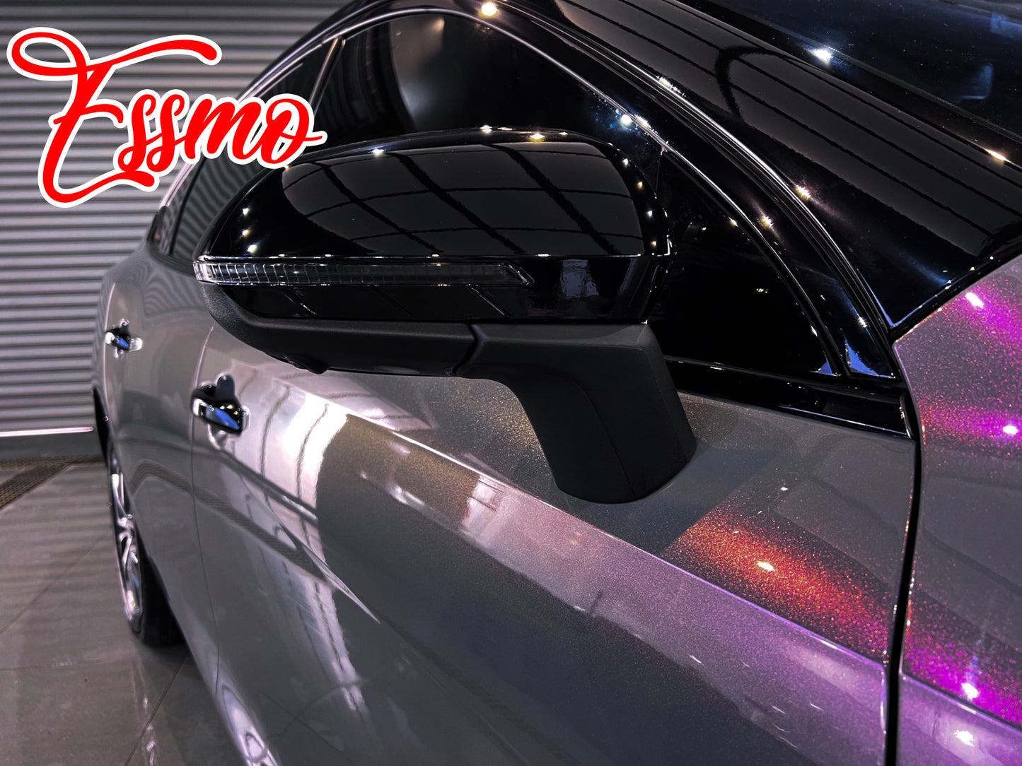 Galaxy Dust Gloss Phantom Gray Red PPF TPU Paint Protection Film Full Roll Special Order