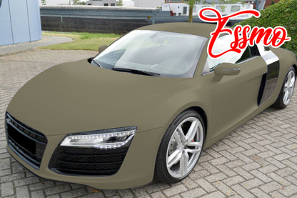 Matte Khaki Green Dry Apply PPF TPU Paint Protection Film