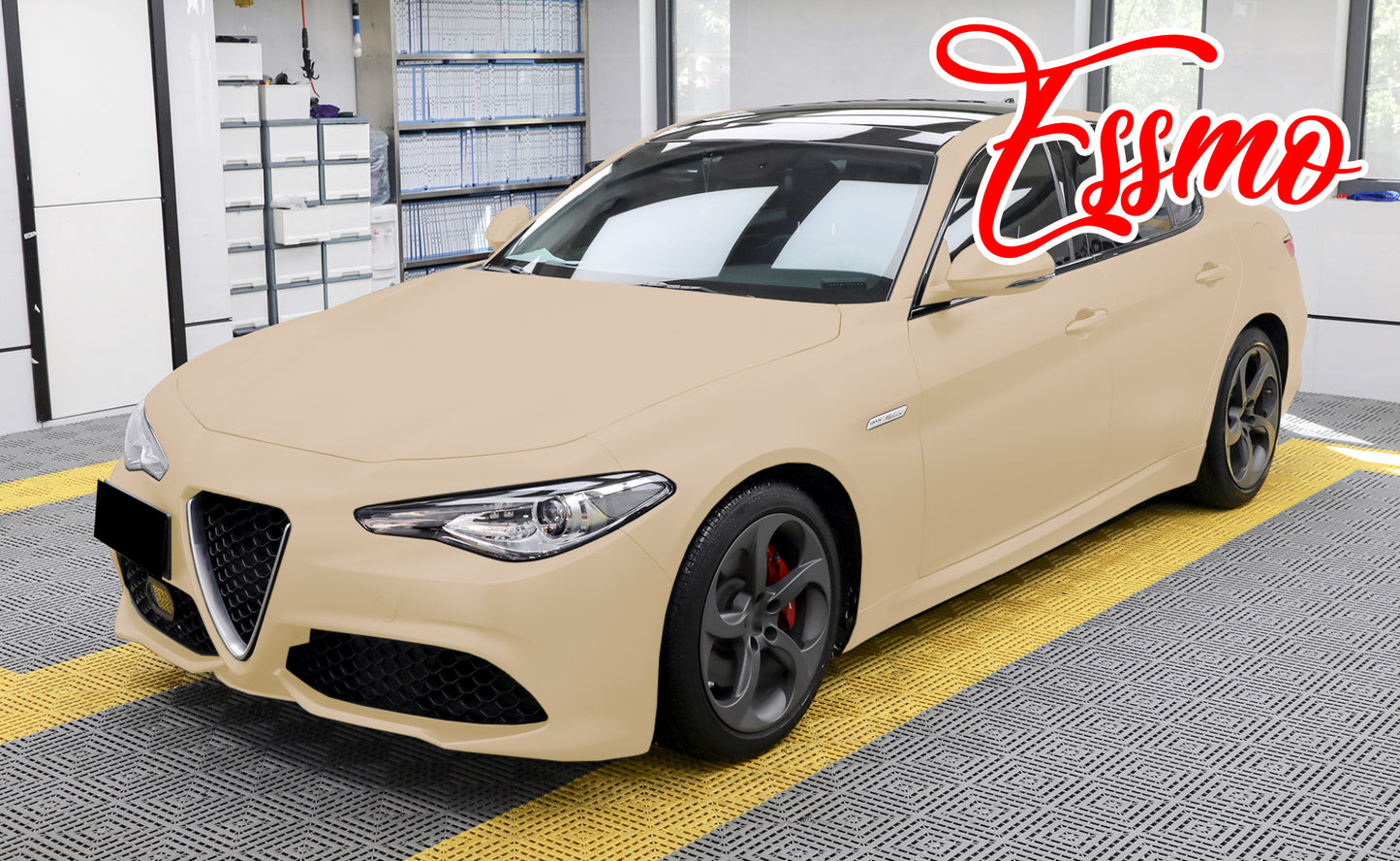 Matte Desert Yellow Dry Apply PPF TPU Paint Protection Film
