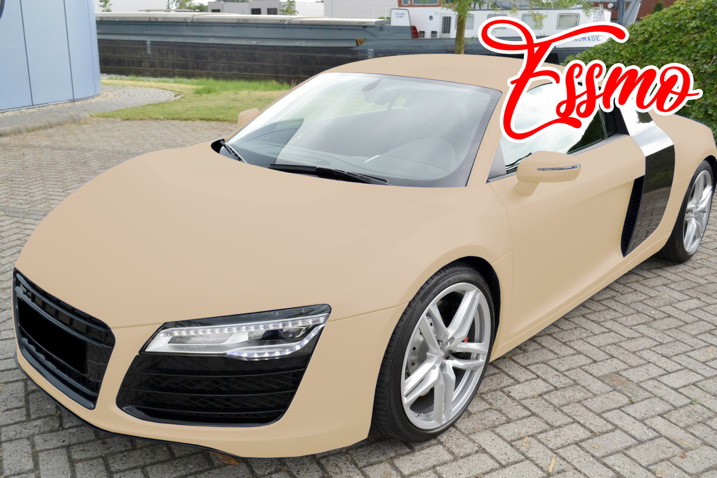 Matte Desert Yellow Dry Apply PPF TPU Paint Protection Film