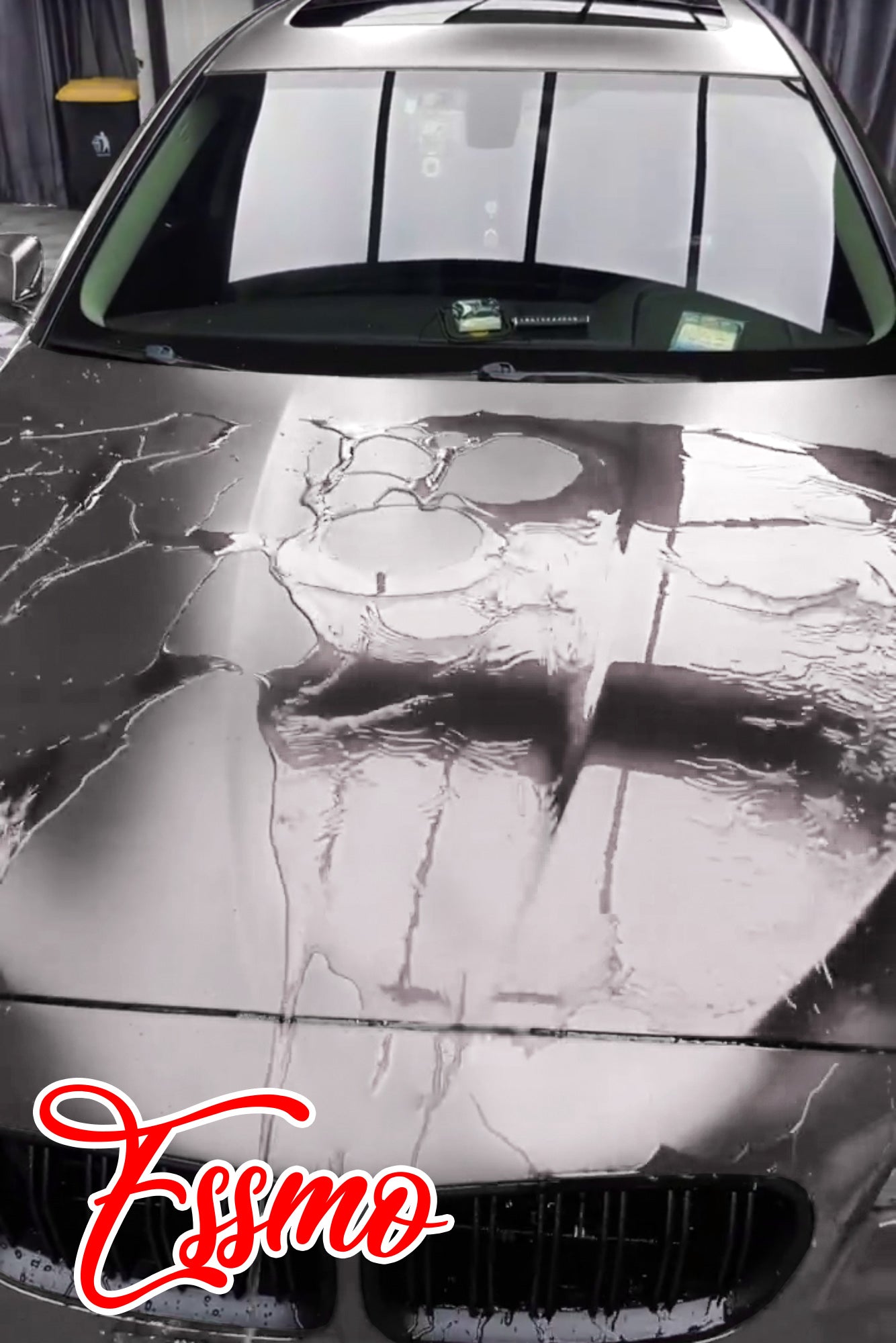 Matte Deep Silver Dry Apply PPF TPU Paint Protection Film