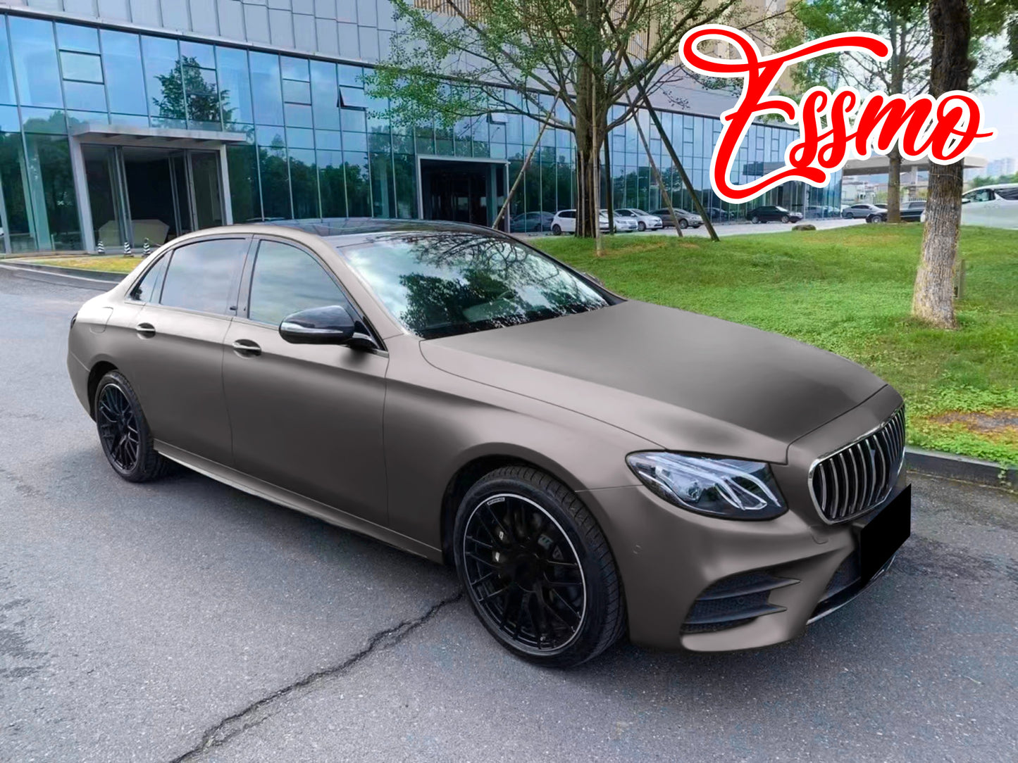 Matte Deep Silver Dry Apply PPF TPU Paint Protection Film