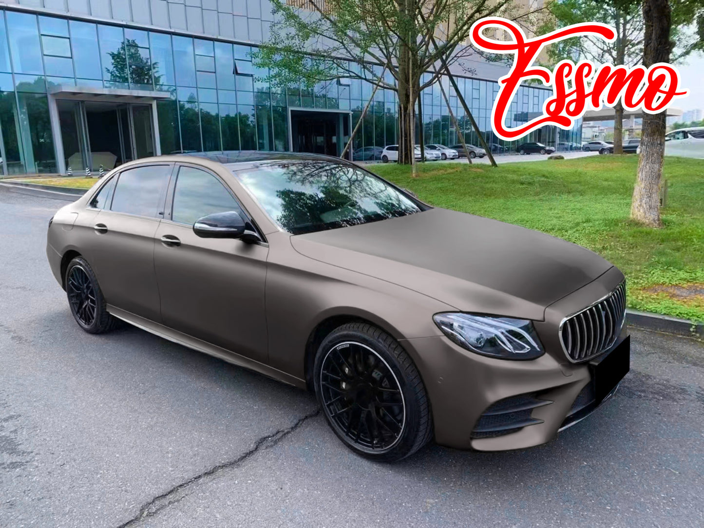 Matte Antique Silver Dry Apply PPF TPU Paint Protection Film