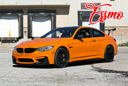 Gloss Metallic Racing Orange Dry Apply PPF TPU Paint Protection Film