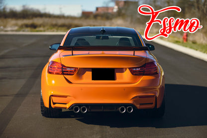 Gloss Metallic Racing Orange Dry Apply PPF TPU Paint Protection Film