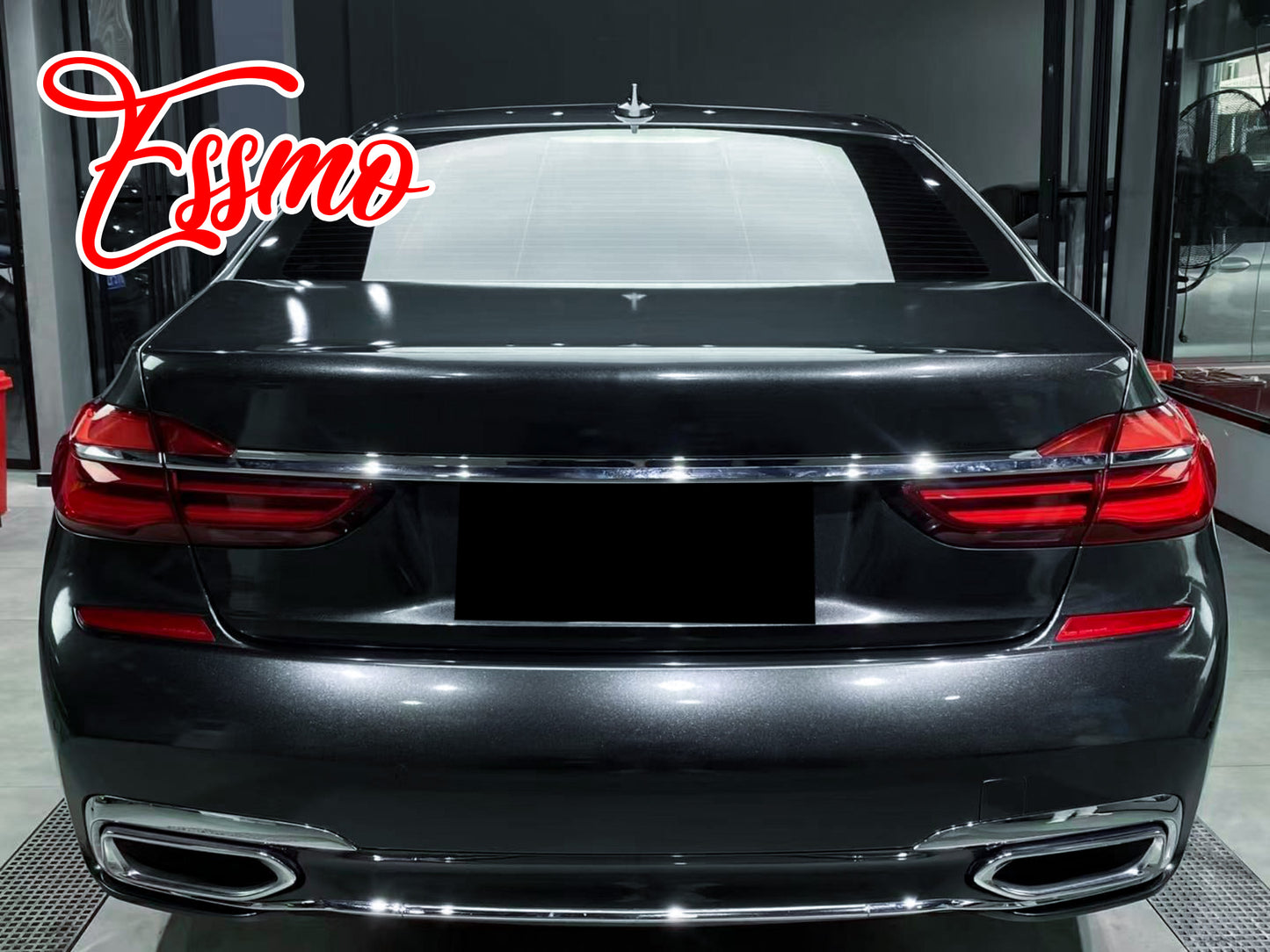 Gloss Metallic Moonstone Gray Dry Apply PPF TPU Paint Protection Film