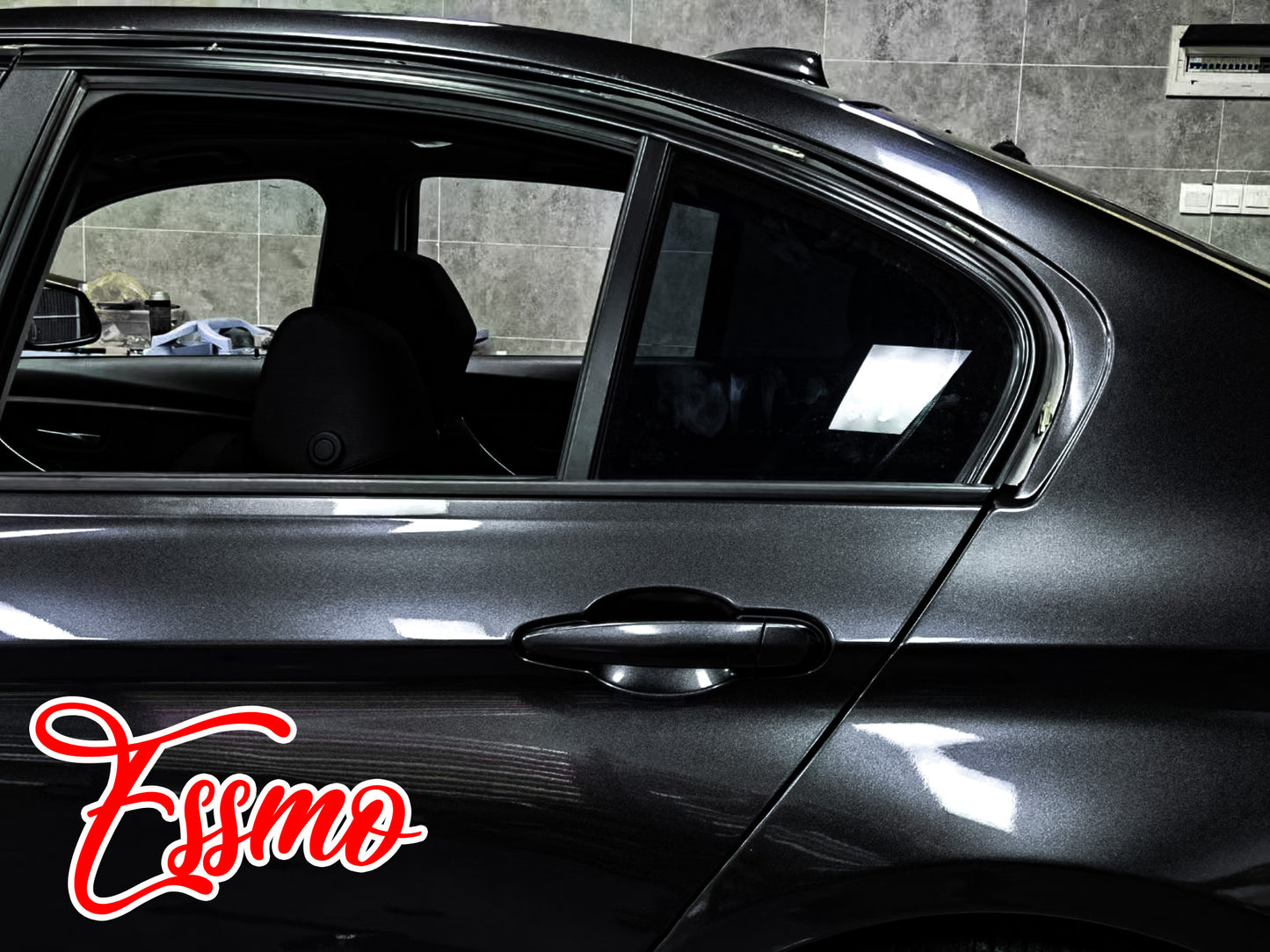Gloss Metallic Moonstone Gray Dry Apply PPF TPU Paint Protection Film