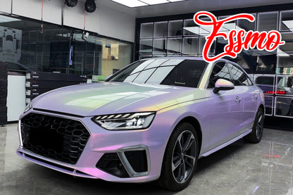 Galaxy Dust Gloss Platinum Red Dry Apply PPF TPU Paint Protection Film