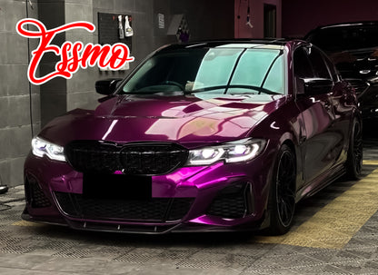 Gloss Metallic Pearl Violet Dry Apply PPF TPU Paint Protection Film