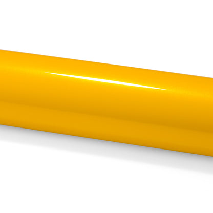 Gloss Metallic Volcanic Yellow Dry Apply PPF TPU Paint Protection Film