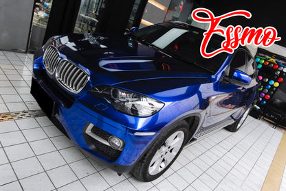 Gloss Metallic Sapphire Blue Dry Apply PPF TPU Paint Protection Film