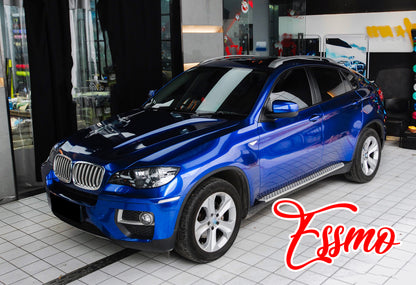 Gloss Metallic Sapphire Blue Dry Apply PPF TPU Paint Protection Film