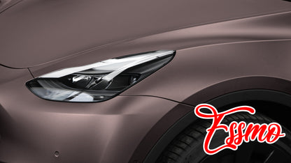 Matte Metallic Flame Brown Dry Apply PPF TPU Paint Protection Film