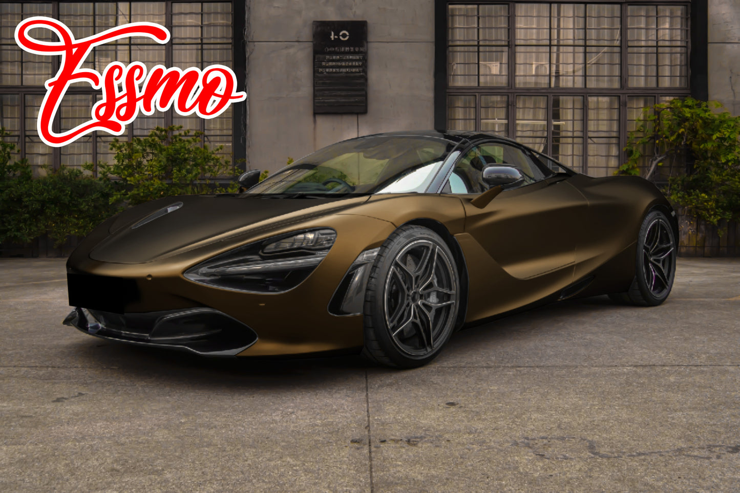 Matte Shadow Gold Dry Apply PPF TPU Paint Protection Film