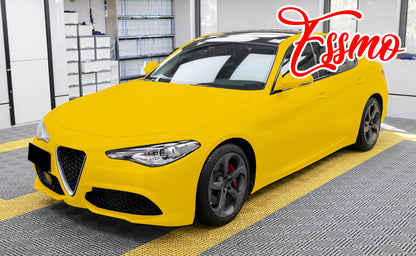 Matte Athletic Yellow Dry Apply PPF TPU Paint Protection Film
