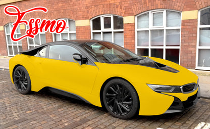 Matte Athletic Yellow Dry Apply PPF TPU Paint Protection Film