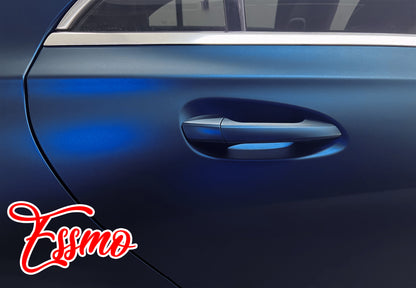 Matte Metallic Shadow Blue Dry Apply PPF TPU Paint Protection Film