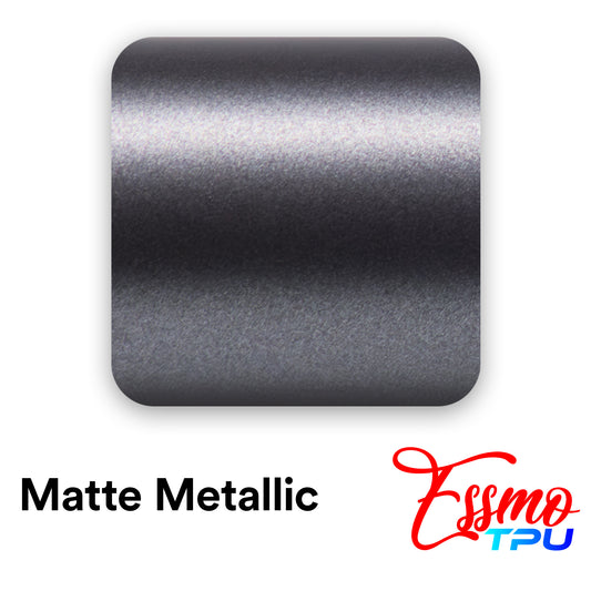 Matte Metallic Graphite Gray Dry Apply PPF TPU Paint Protection Film
