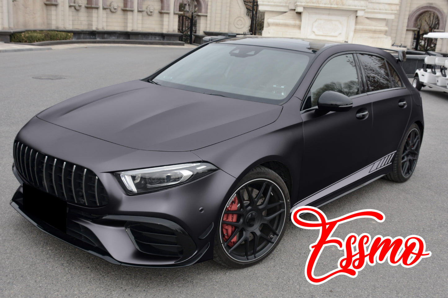 Matte Metallic Graphite Gray Dry Apply PPF TPU Paint Protection Film