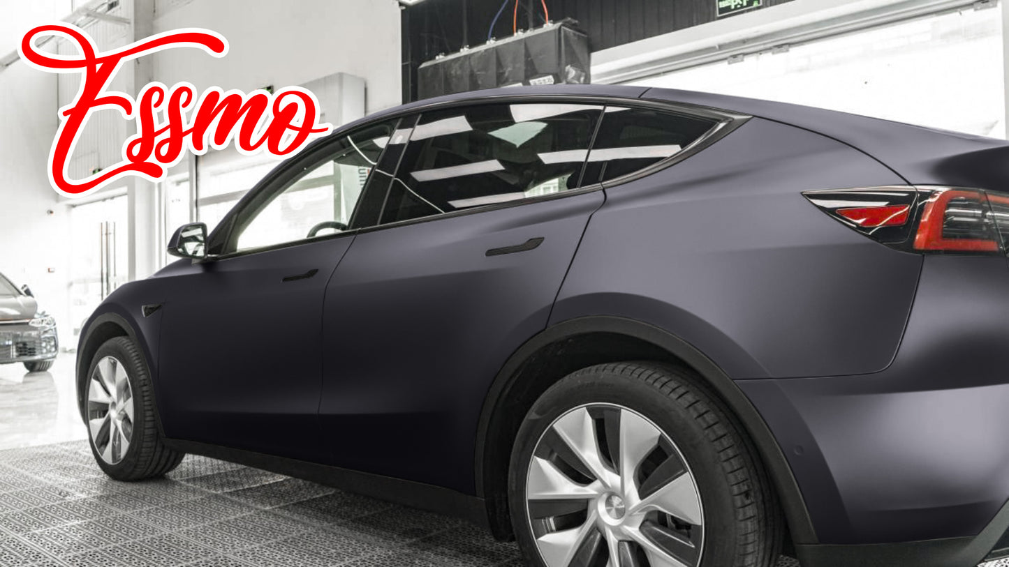 Matte Metallic Graphite Gray Dry Apply PPF TPU Paint Protection Film
