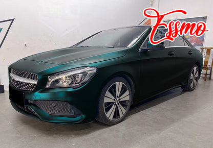 Matte Metallic Flame Green Dry Apply PPF TPU Paint Protection Film