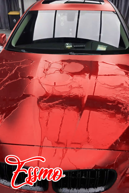Matte Metallic Flame Red Dry Apply PPF TPU Paint Protection Film