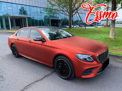 Matte Metallic Flame Red Dry Apply PPF TPU Paint Protection Film