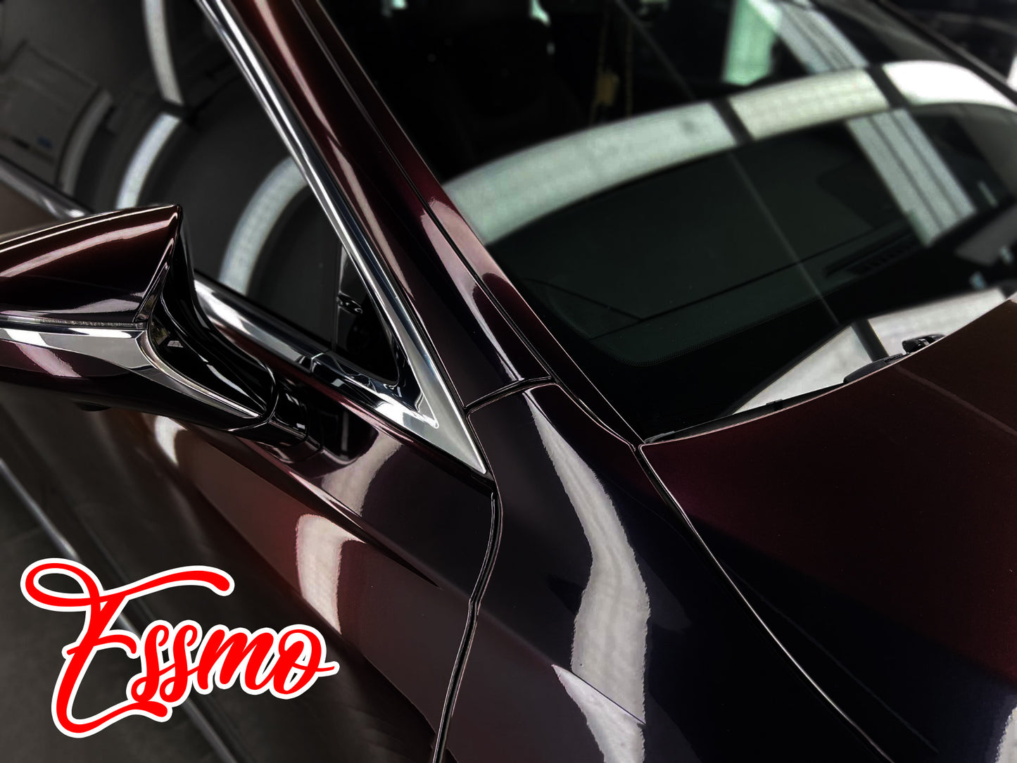 Galaxy Dust Gloss Black Cherry PPF TPU Paint Protection Film Full Roll Special Order