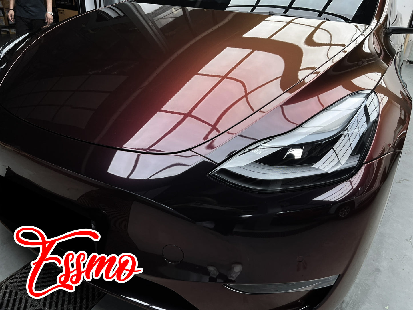 Galaxy Dust Gloss Black Cherry PPF TPU Paint Protection Film Full Roll Special Order