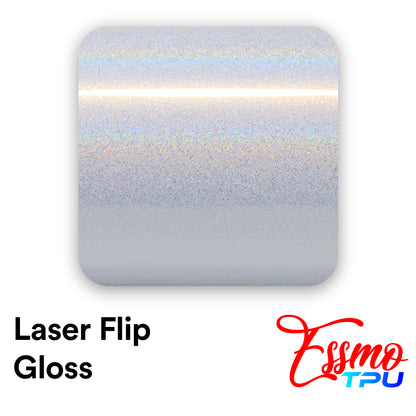 Laser Flip Gloss White Dry Apply PPF TPU Paint Protection Film
