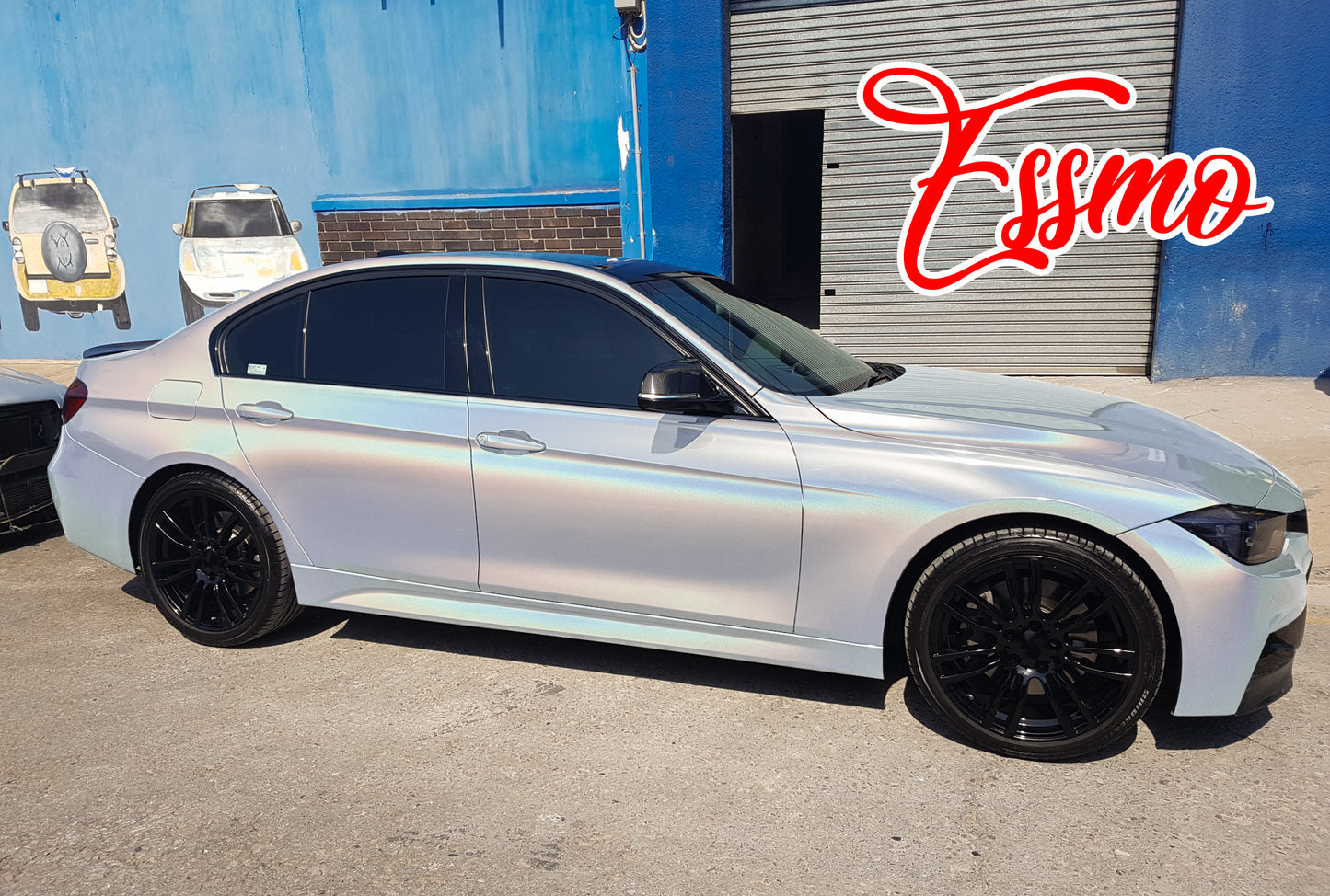 Laser Flip Gloss White Dry Apply PPF TPU Paint Protection Film