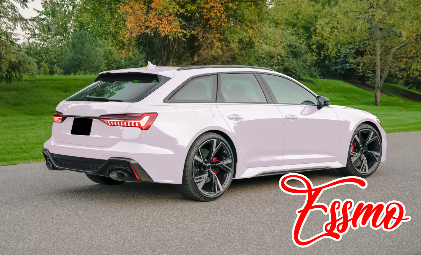 Gloss Blush Pink Dry Apply PPF TPU Paint Protection Film