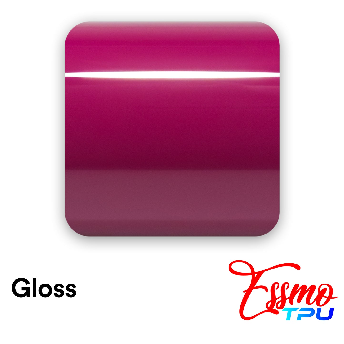Gloss Ruby Star Red Dry Apply PPF TPU Paint Protection Film